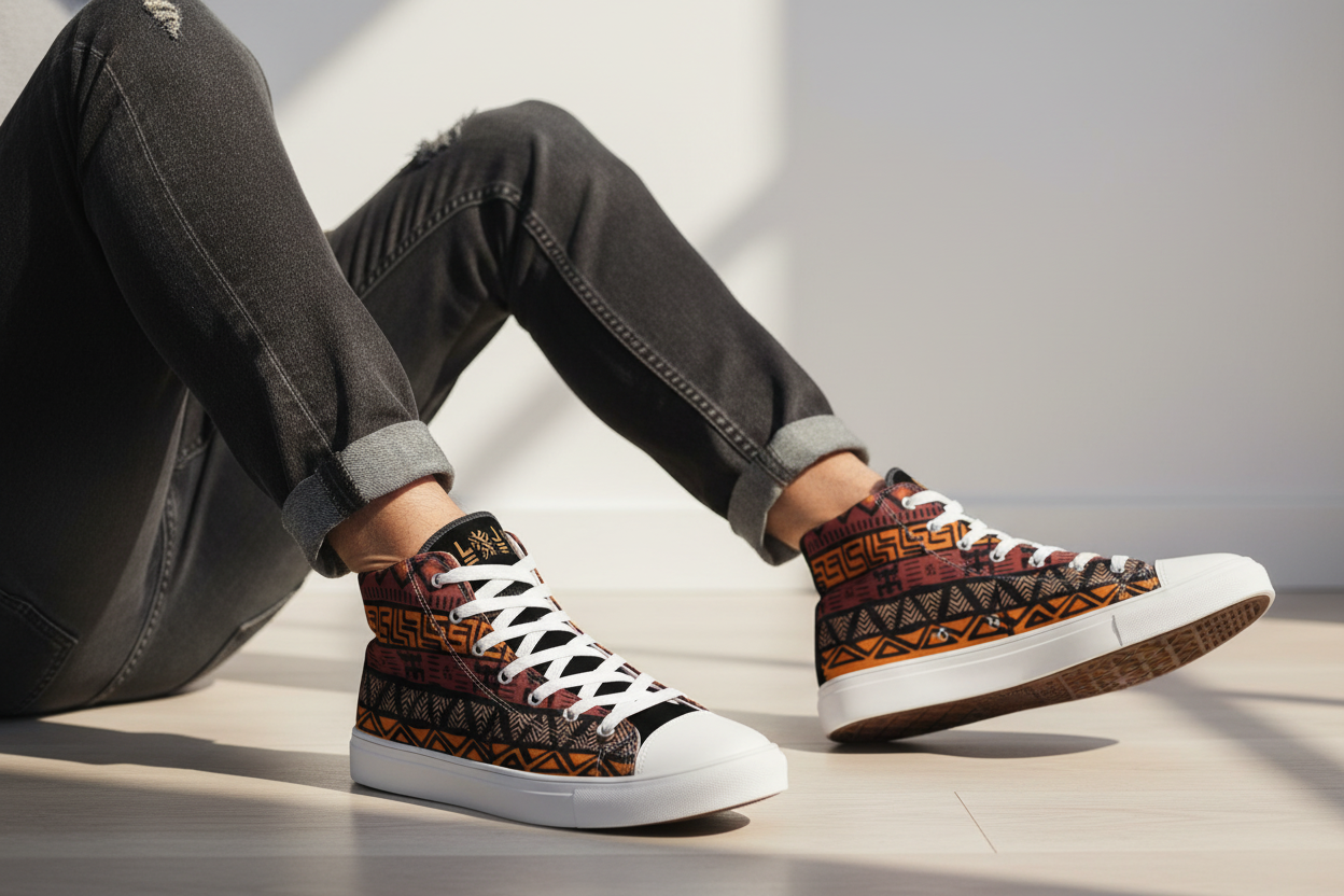 Udongo Men’s high top shoes