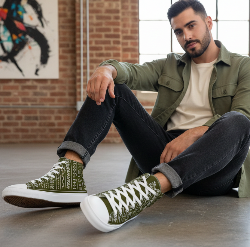 Lahun Men’s high top shoes